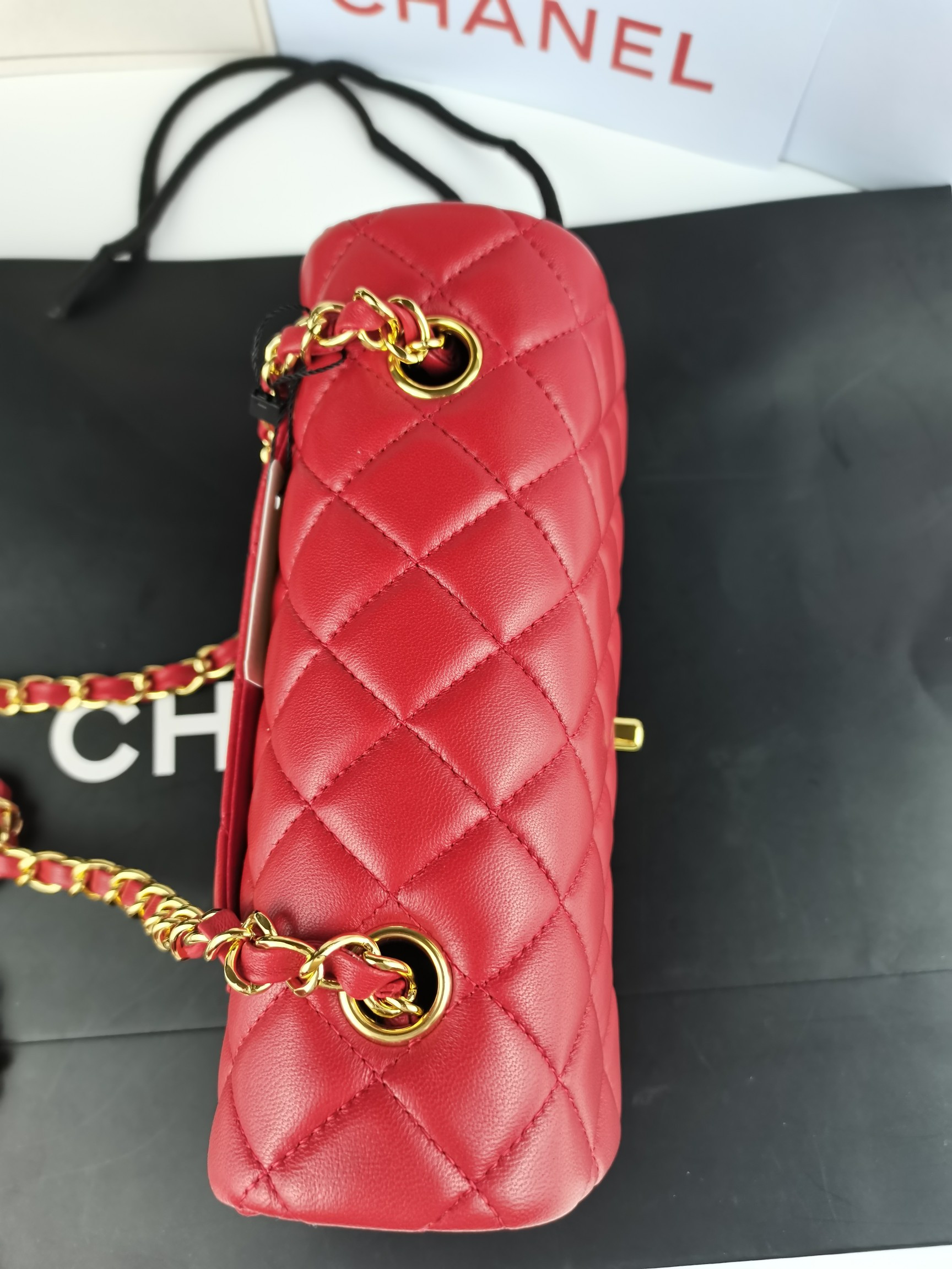 Ch**el flap bag 20x12x6cm