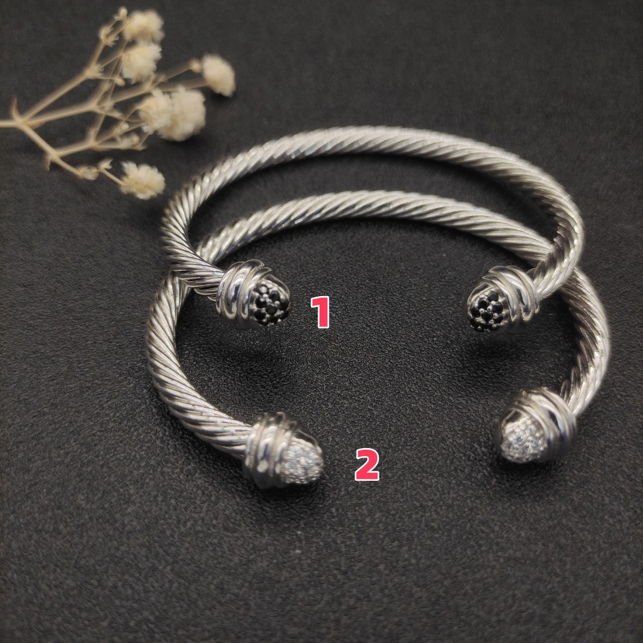 dau1d Yvrm*n 5mm wrap bracelet(wrist circumference 15-20cm)