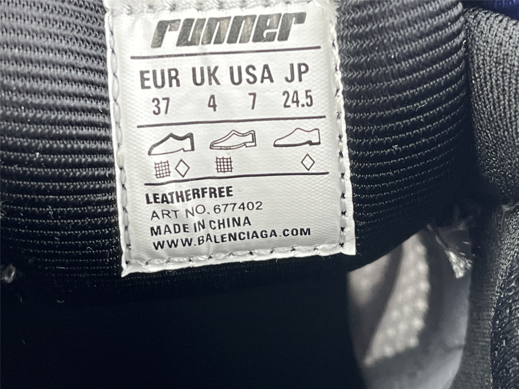 UA RUNNER BLK BLUE GREY
