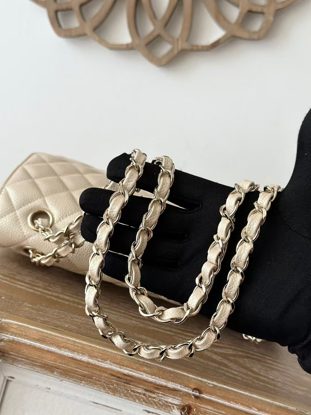 Ch**el Classic Flap Handbag CF 25.5x 15x6cm