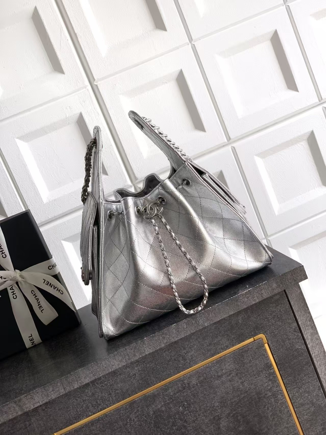 Ch**el 25c bucket bag 30x26x14cm