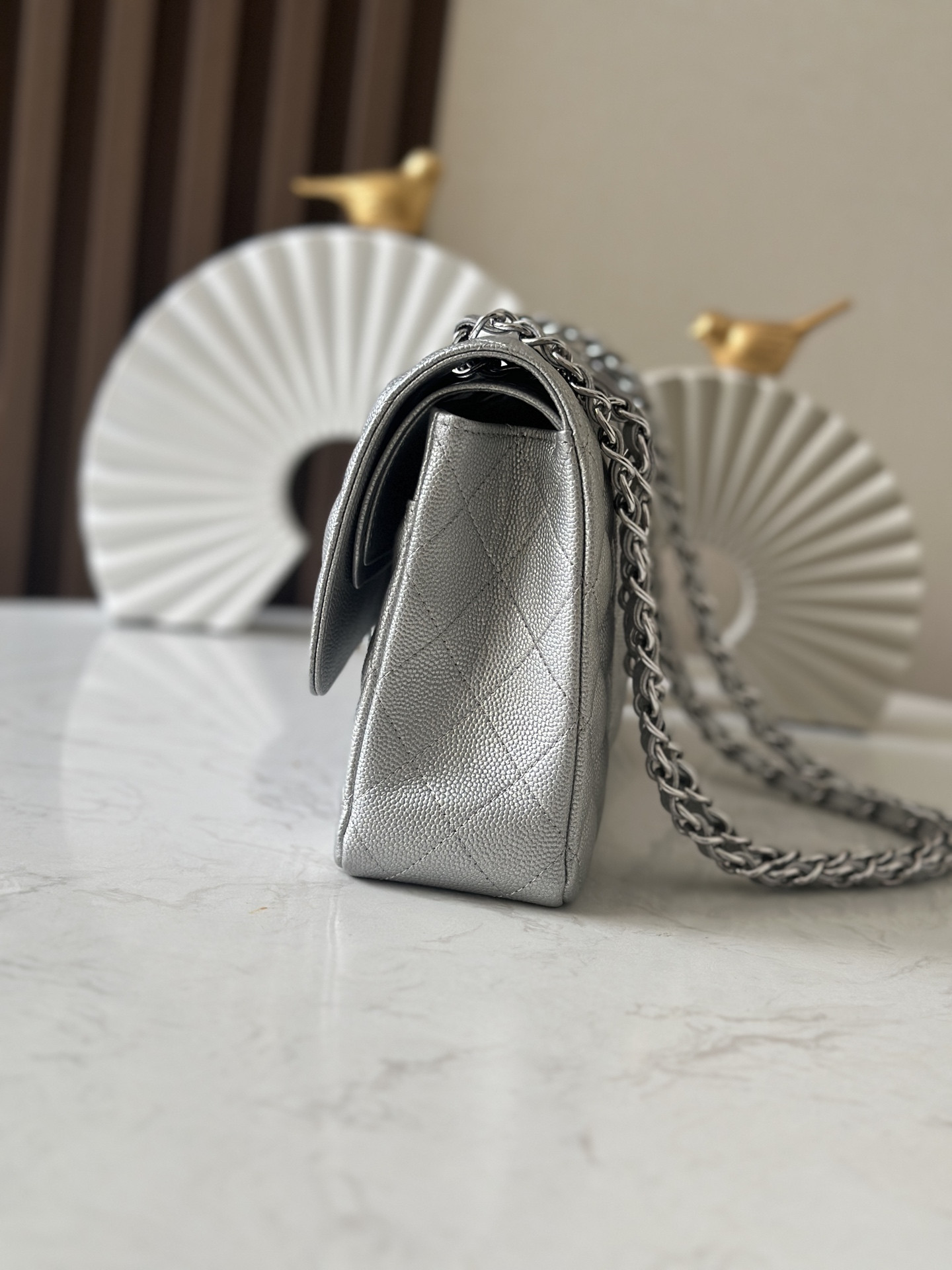 Ch**el classic flap bag 15x25.5x6cm