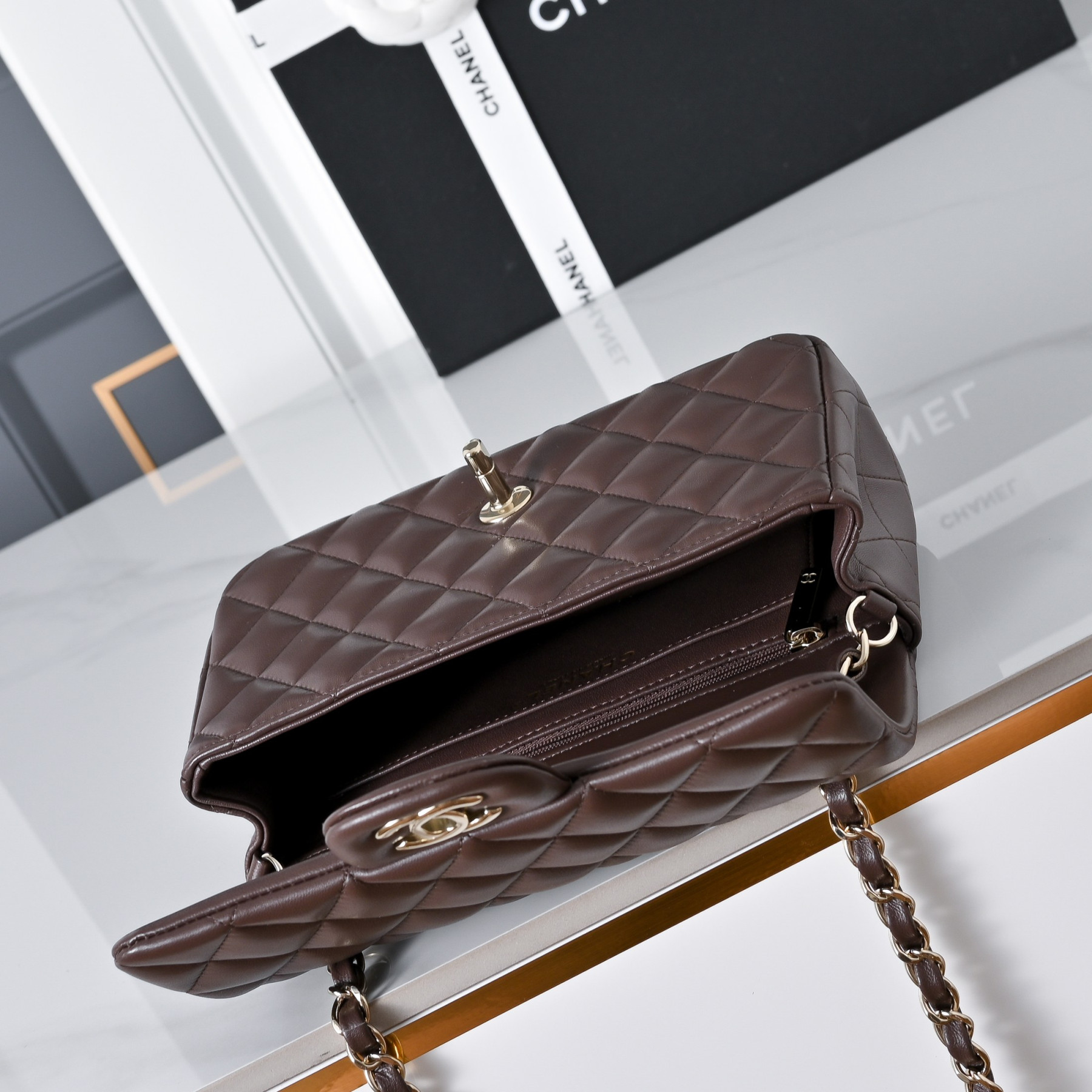 Ch**el mini flap bag 20x12x6.5cm