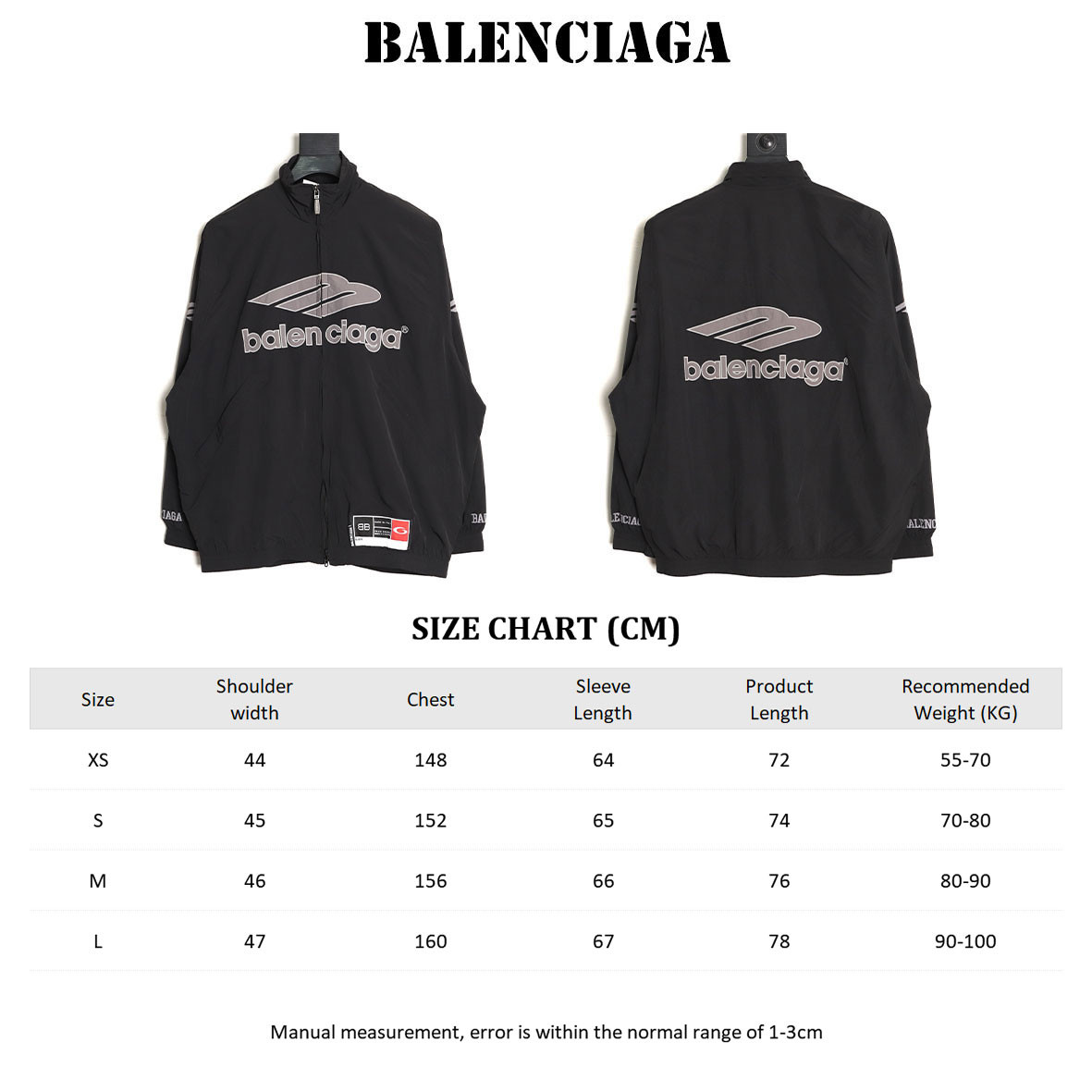 Ba1en*iaga 26ss jacket