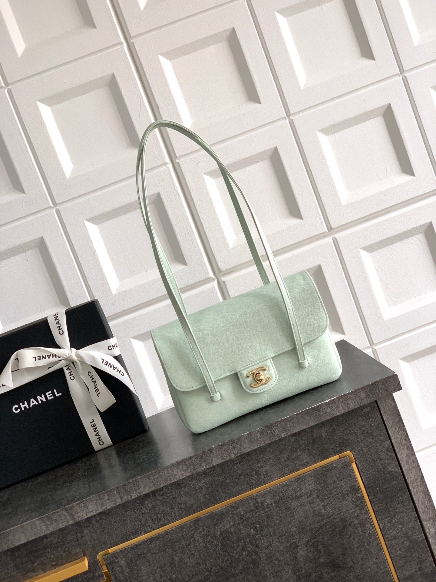 Ch**el small flap bag as6130 15x22x7cm