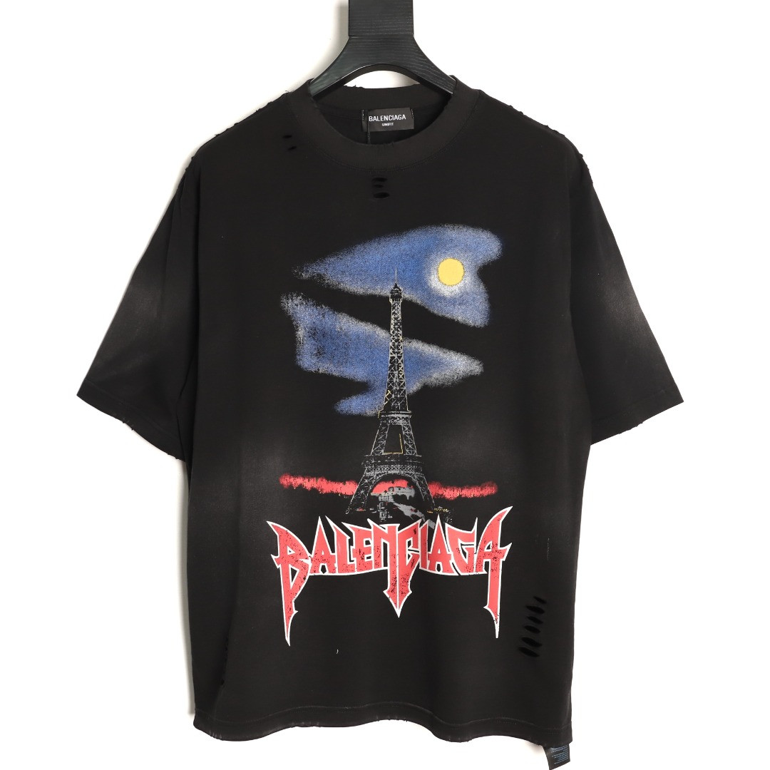 Ba1en*iaga short-sleeved t-shirt