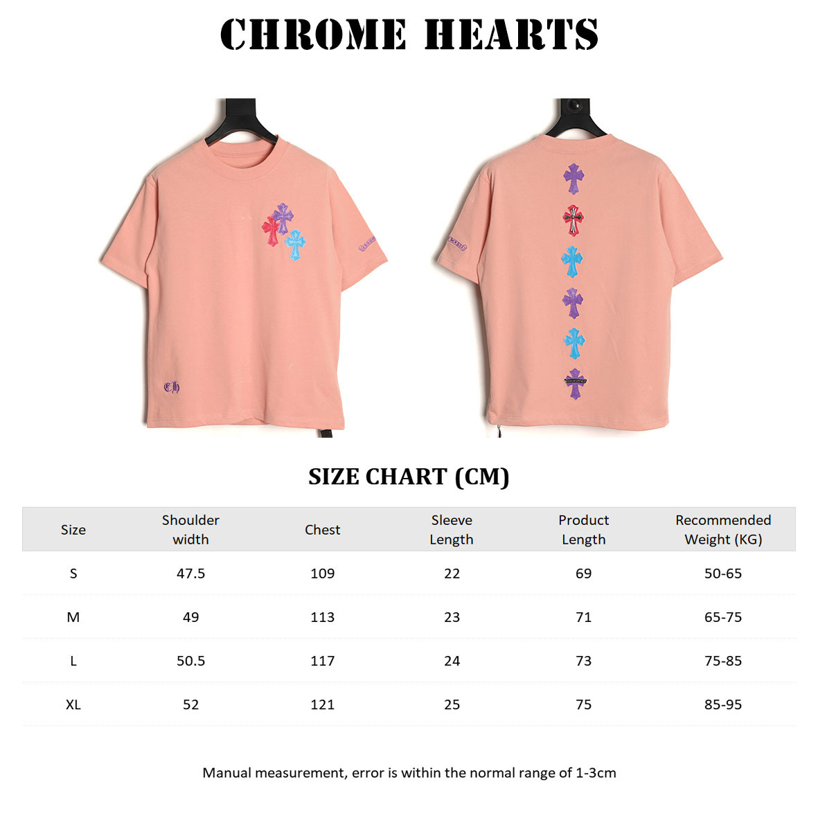 Ch*0me He**ts short-sleeved t-shirt