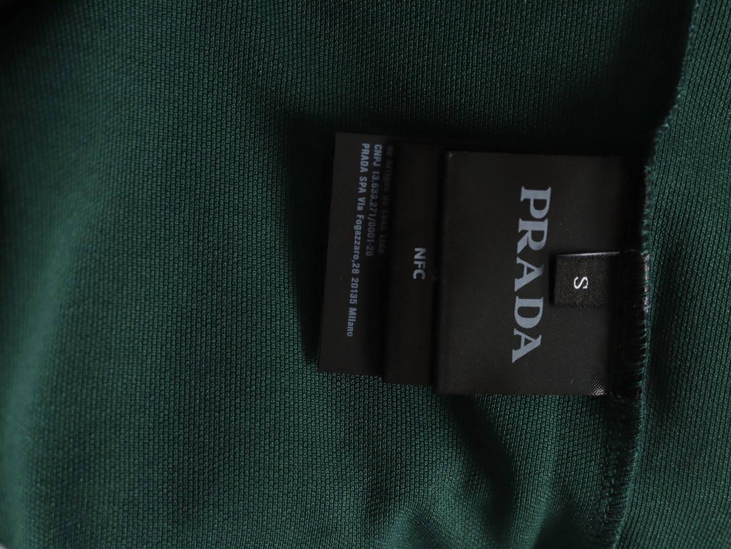 Pra*a Long-sleeved Polo Shirt