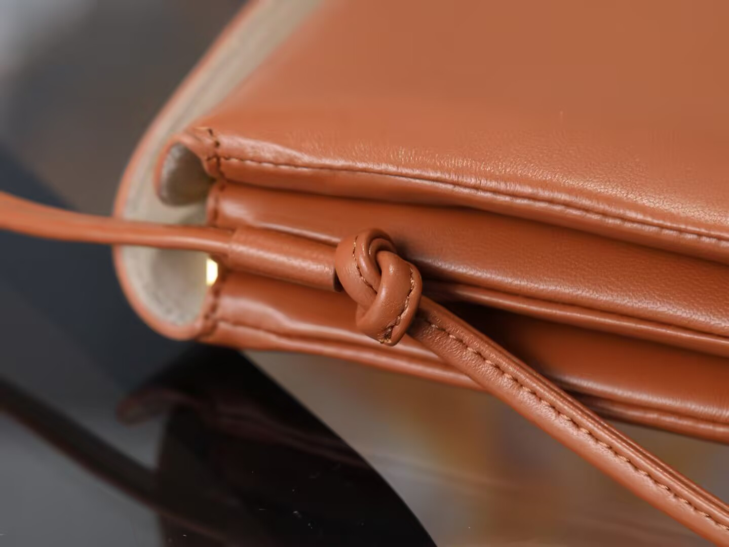 Ce1i*e trio flap in smooth lambskin 22.5x13x3.5cm