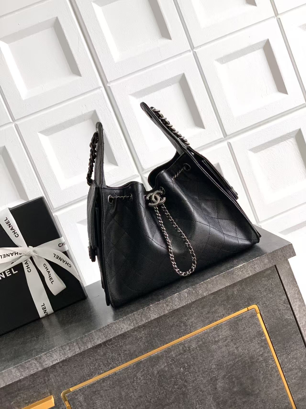 Ch**el 25C Bucket BAG 30x26x14cm