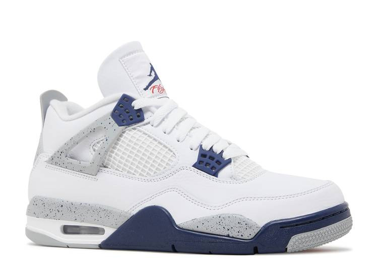 UA AIR JORDAN 4 RETRO 'MIDNIGHT NAVY'