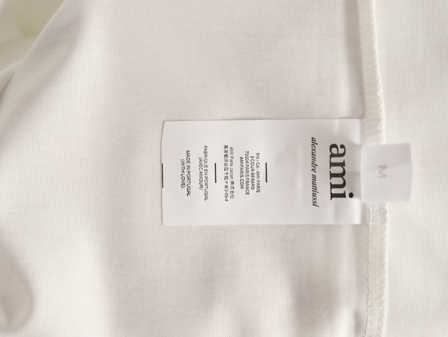 AMI PARIS 26SS Short-sleeved T-shirt