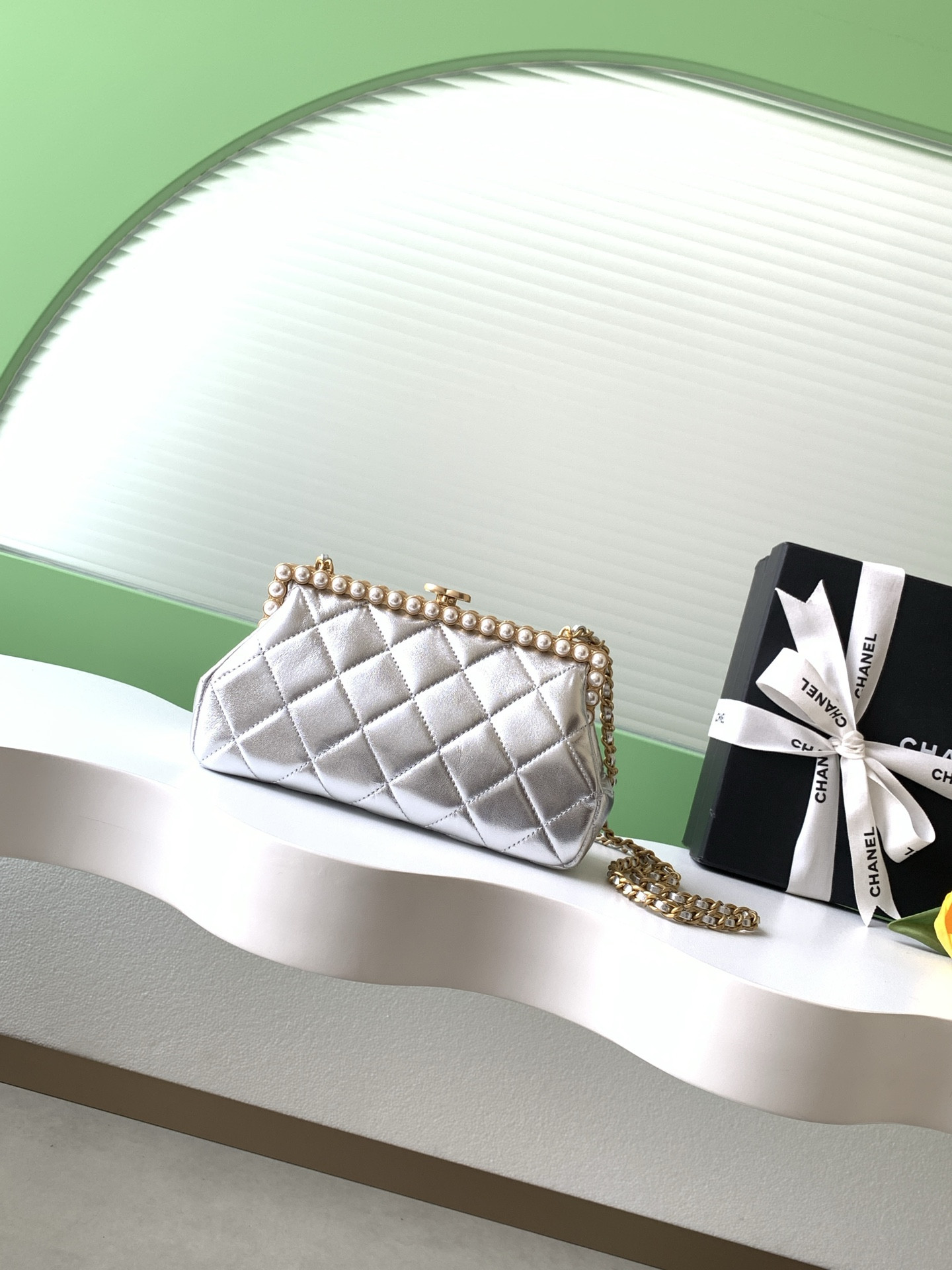 Ch**el clutch as5912 10x20x7cm