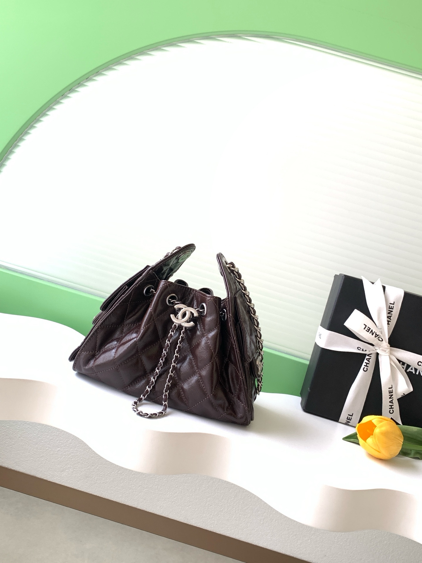 Ch**el 25c bucket bag 20x22x12.5cm