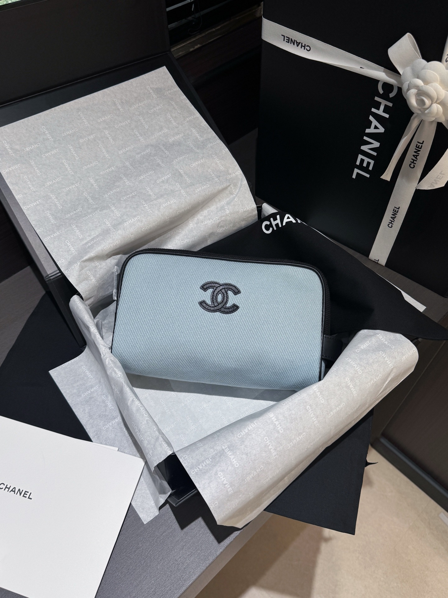 Ch**el coco beach bag as5266 13x22x9.5cm