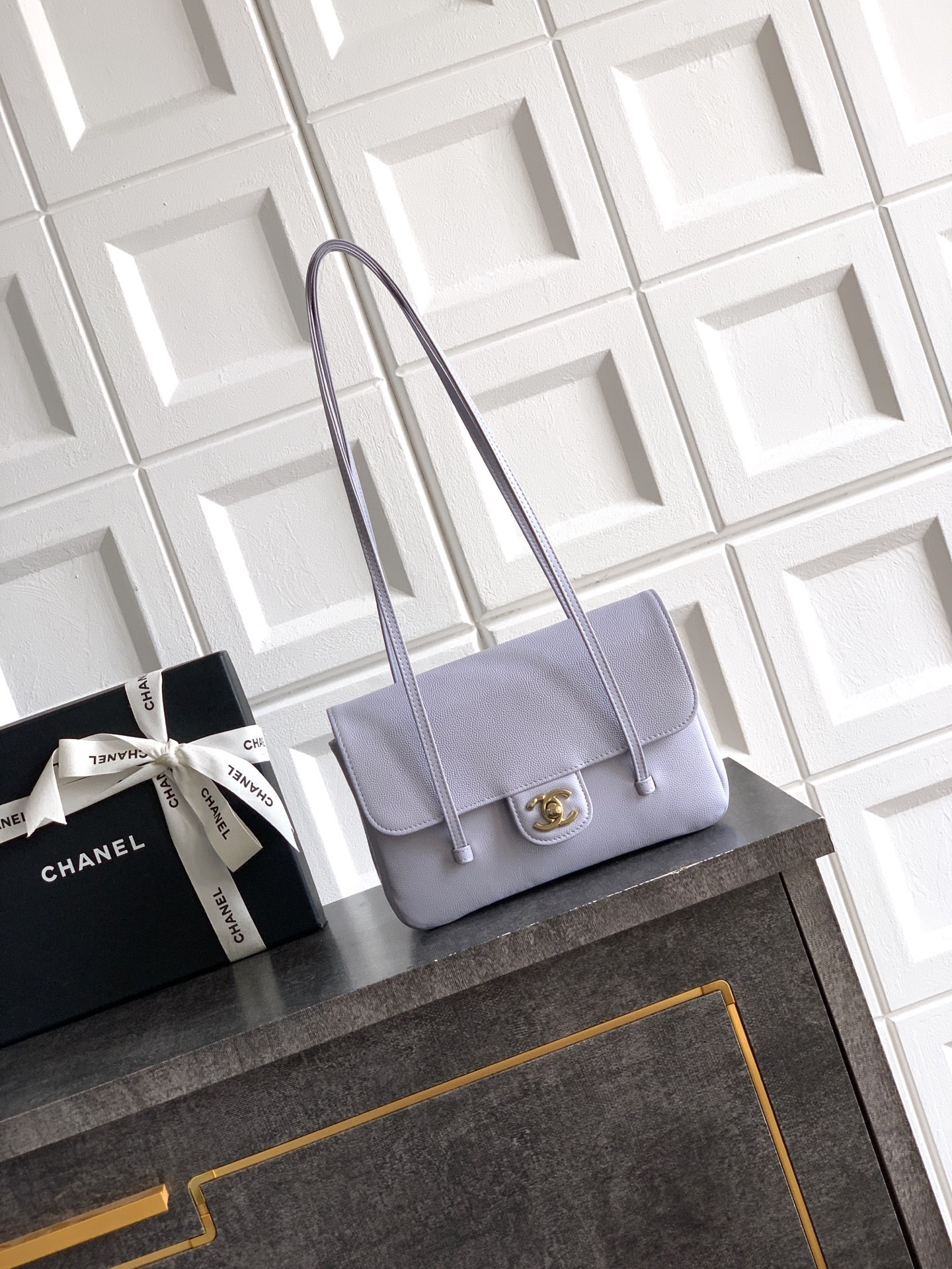 Ch**el small flap bag as6130 15x22x7cm