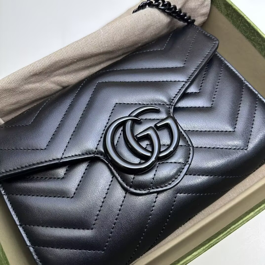 Gvc*1 GG Marmont wallet on chain 20x13x6cm