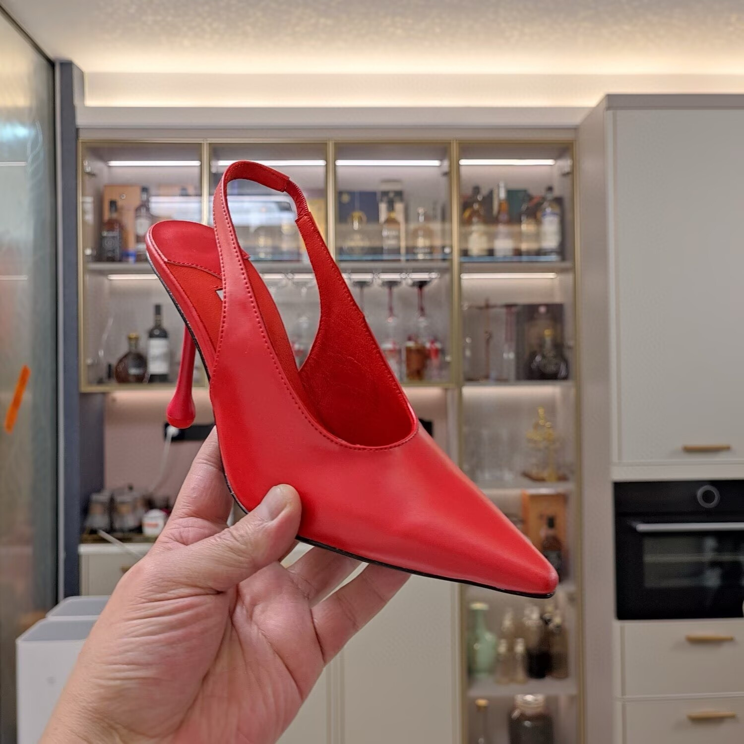 ua J1m*y Ch00 leather pumps 100mm