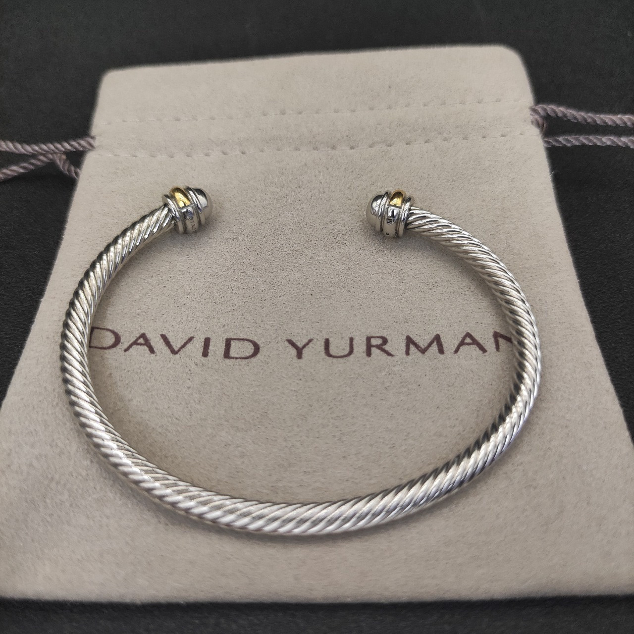 dau1d Yvrm*n 4mm wrap bracelet(wrist circumference 15-20cm)