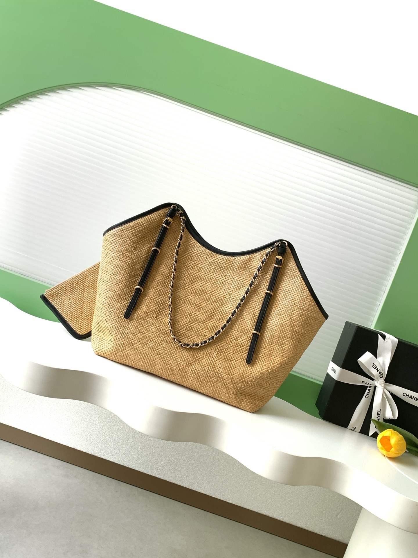 Ch**el shopping bag as5466 31x47x11cm