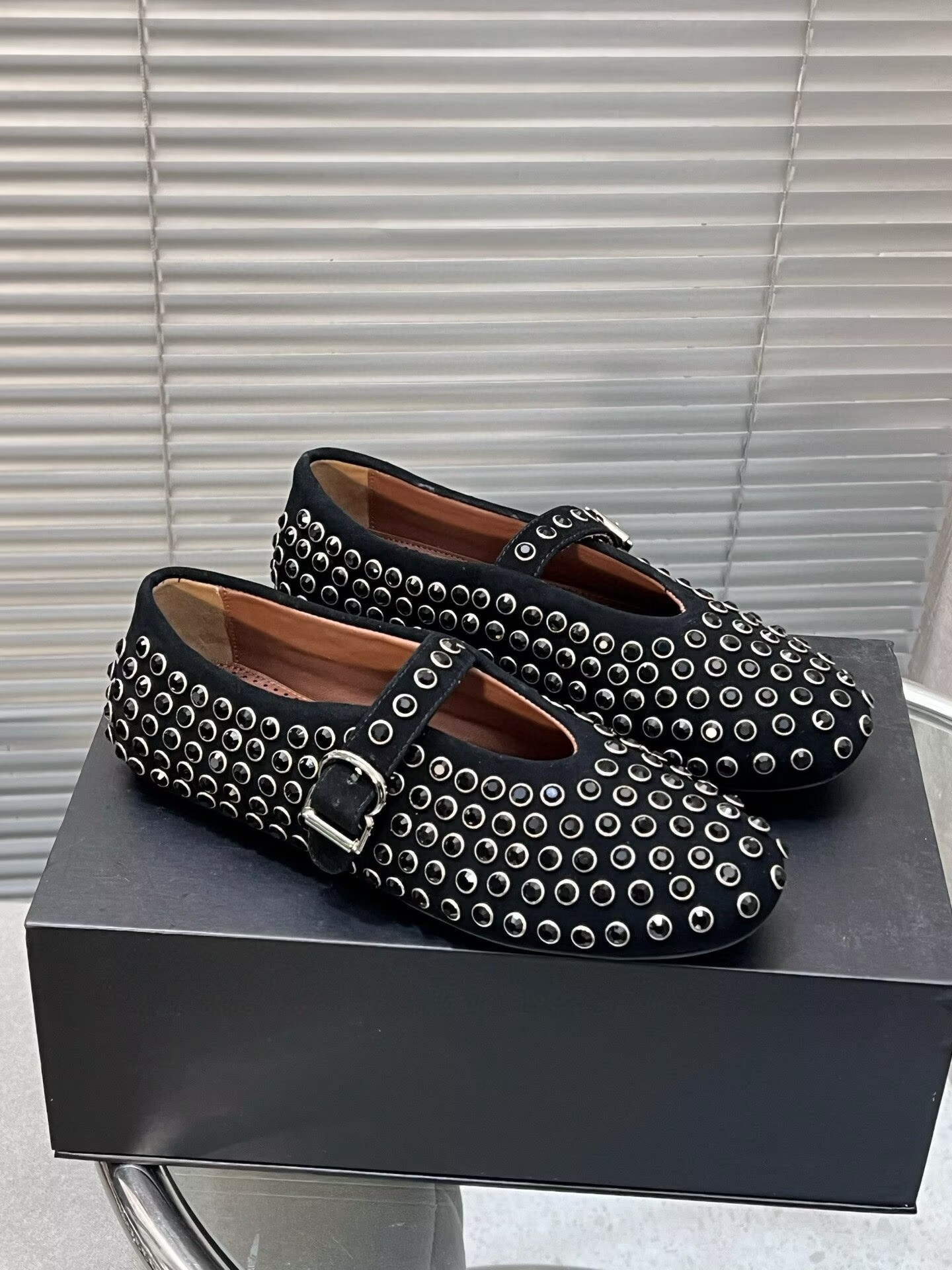 UA A1a1a STRASS BALLET FLATS