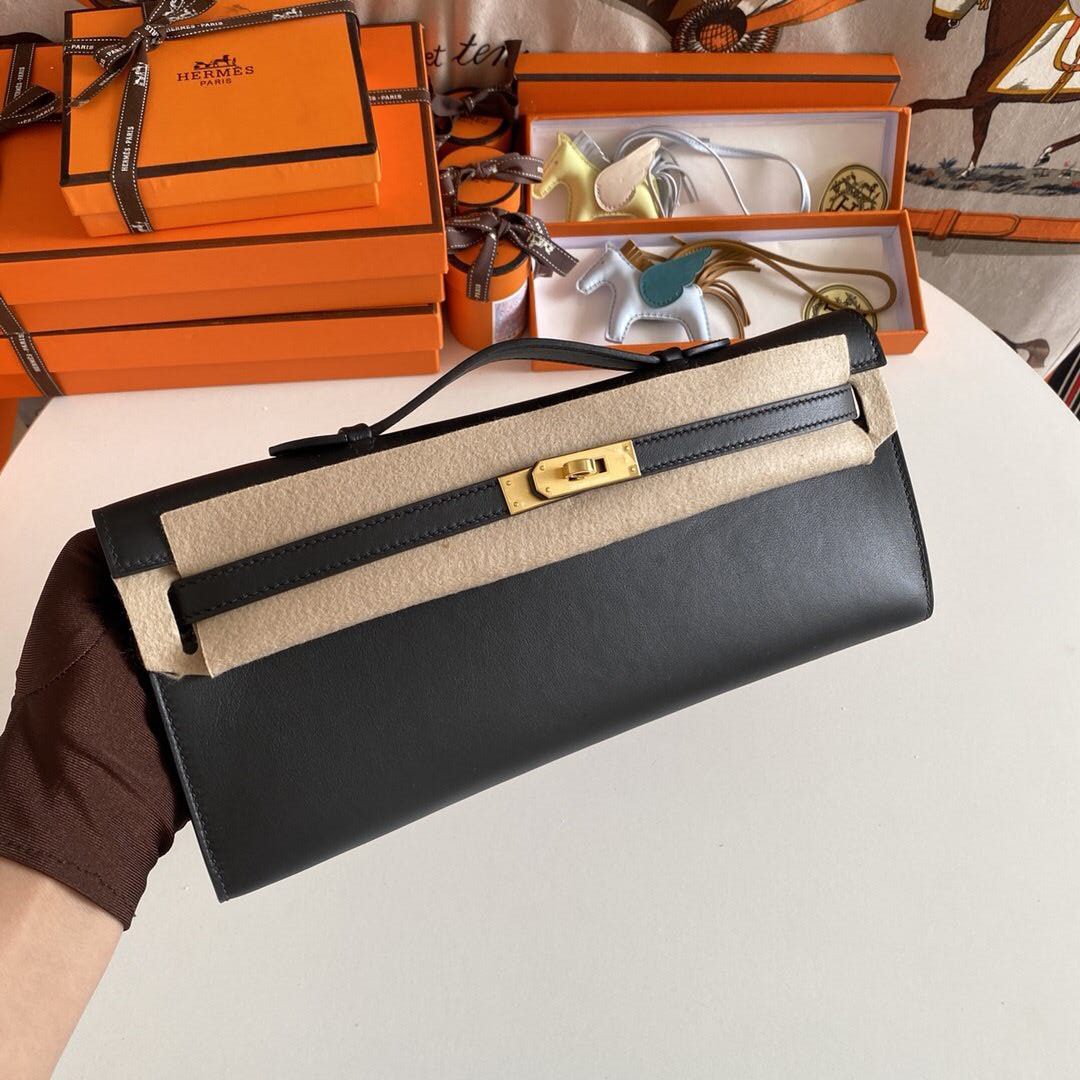 H**me5 kelly cut 31cm swift leather