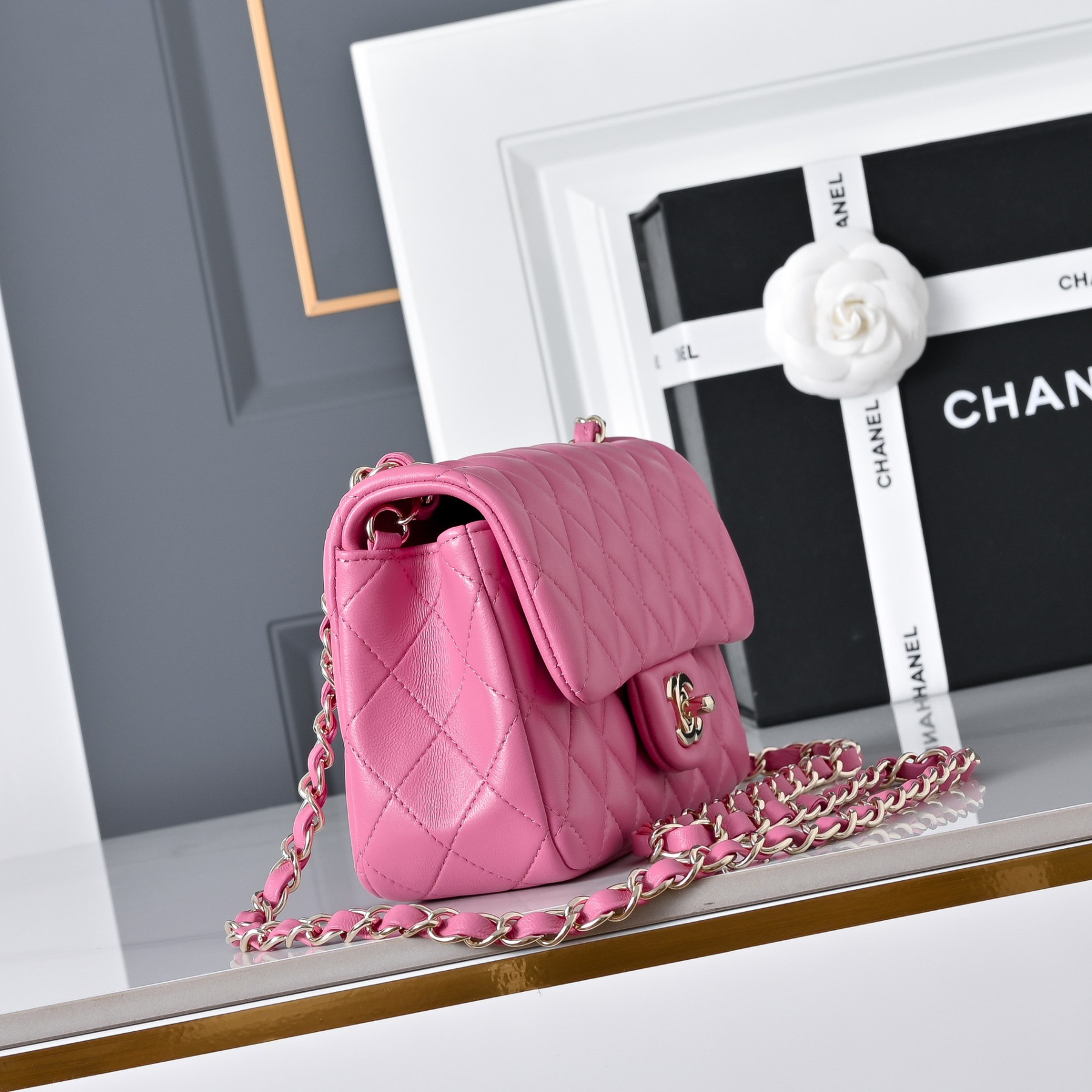 Ch**el mini flap bag 20x12x6.5cm