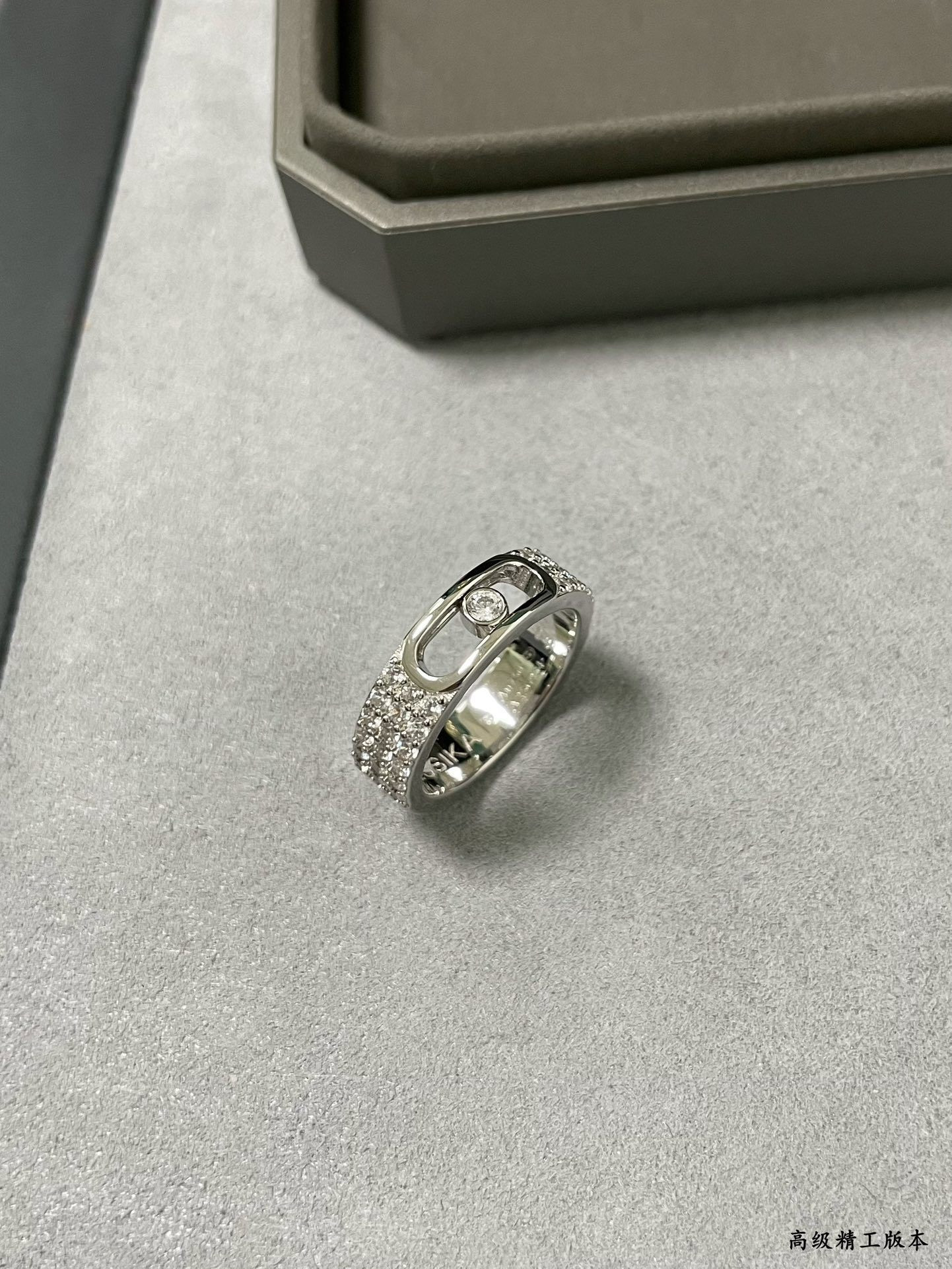 Mes1kaa move joaillerie pavé d1am0nd ring