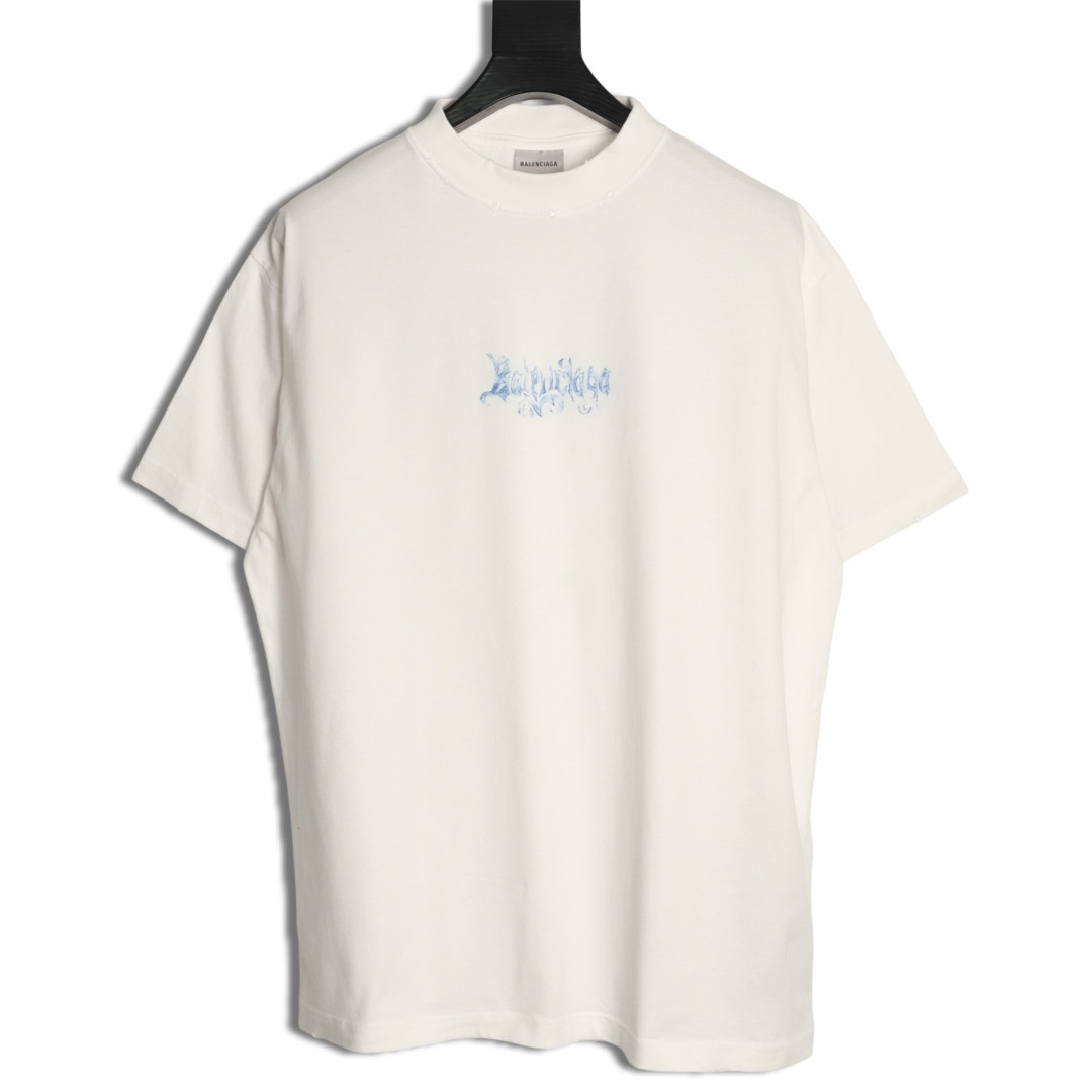 Ba1en*iaga 26ss short-sleeved t-shirt