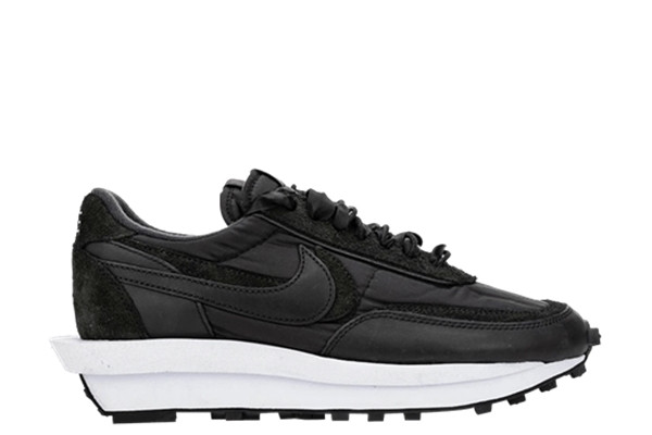 UA NIKE SACAI X LDWAFFLE "BLACK NYLON"