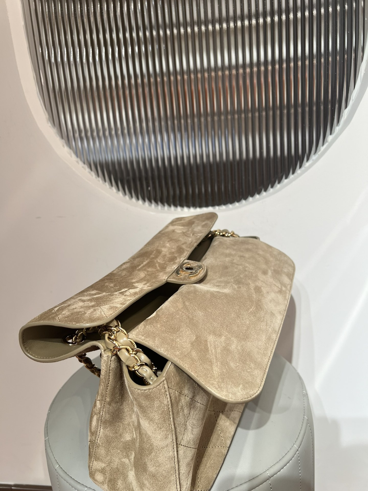 Ch**el maxi flapbag as6231 19.5x32x10cm