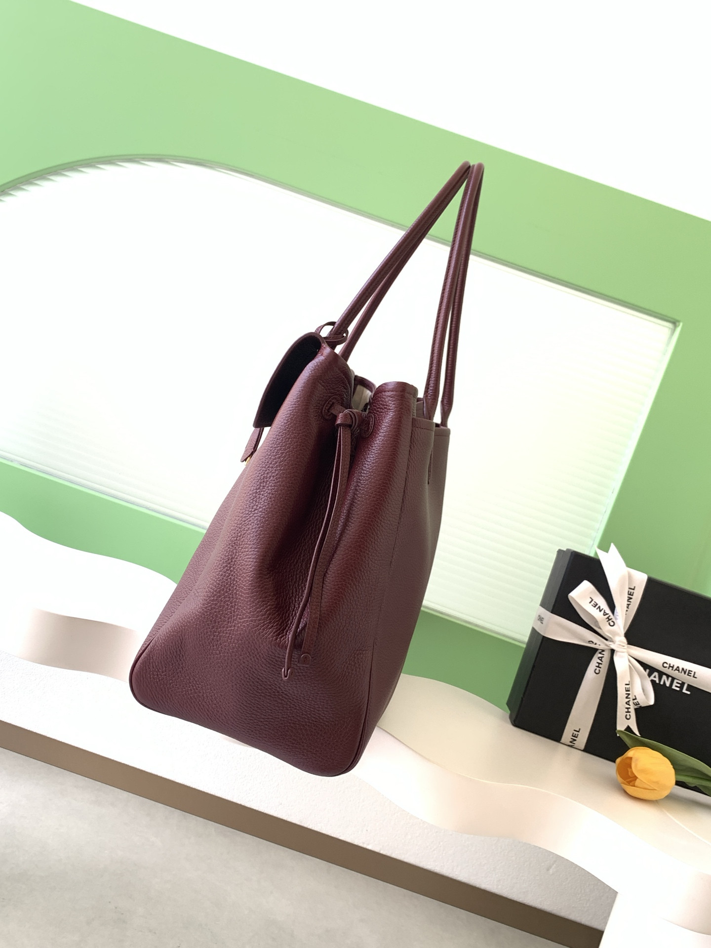 Ch**el large shopping tote as6289 33x43x17.5cm