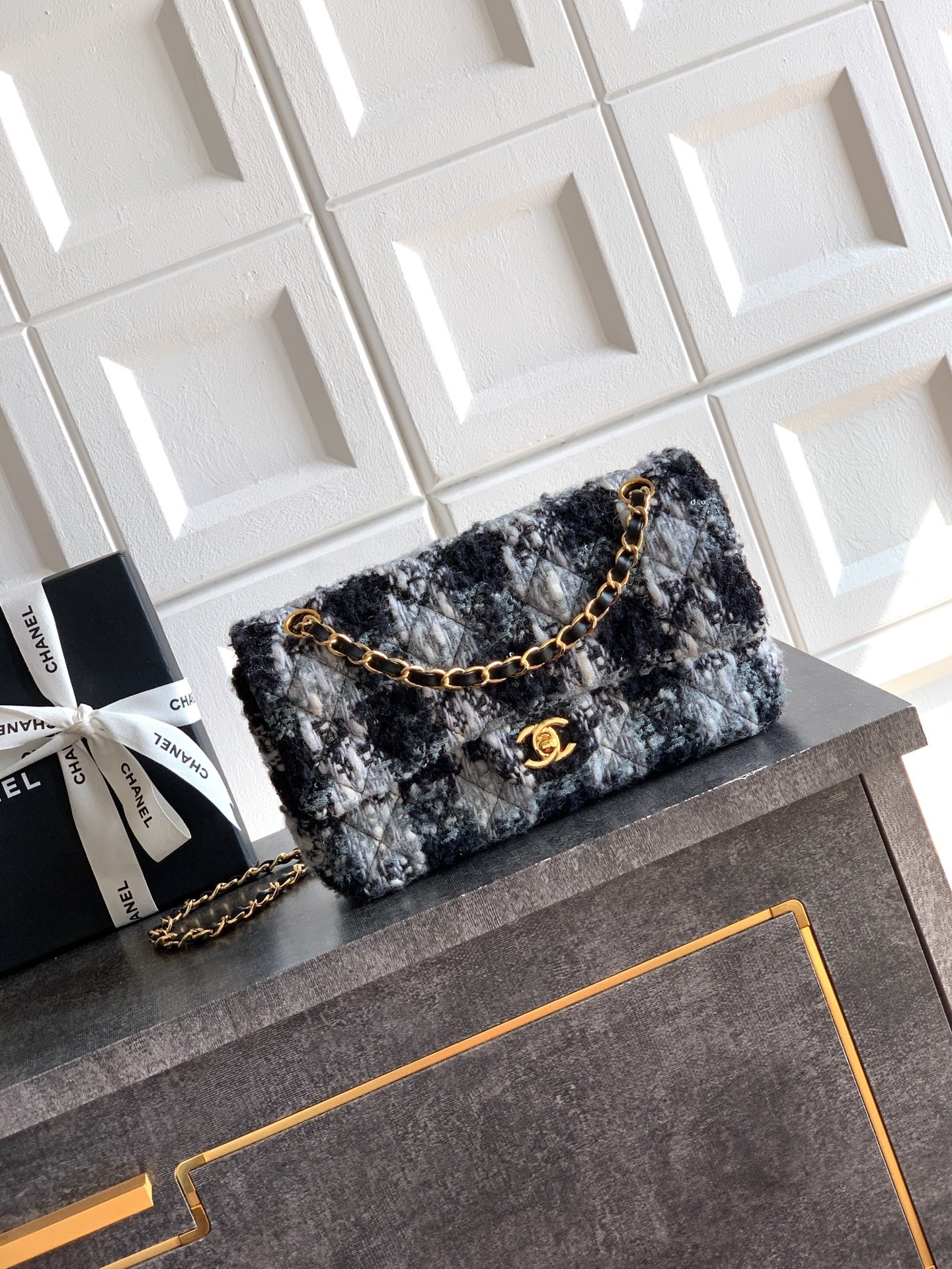 Ch**el flap bag 25x15x6.5cm