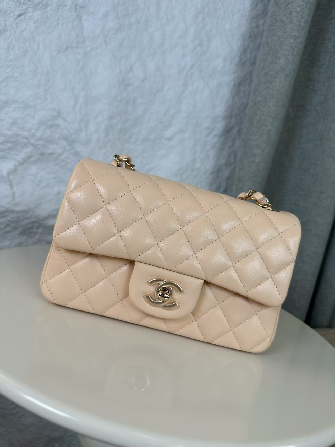 Ch**el Mini Flap Bag 20x12x6cm