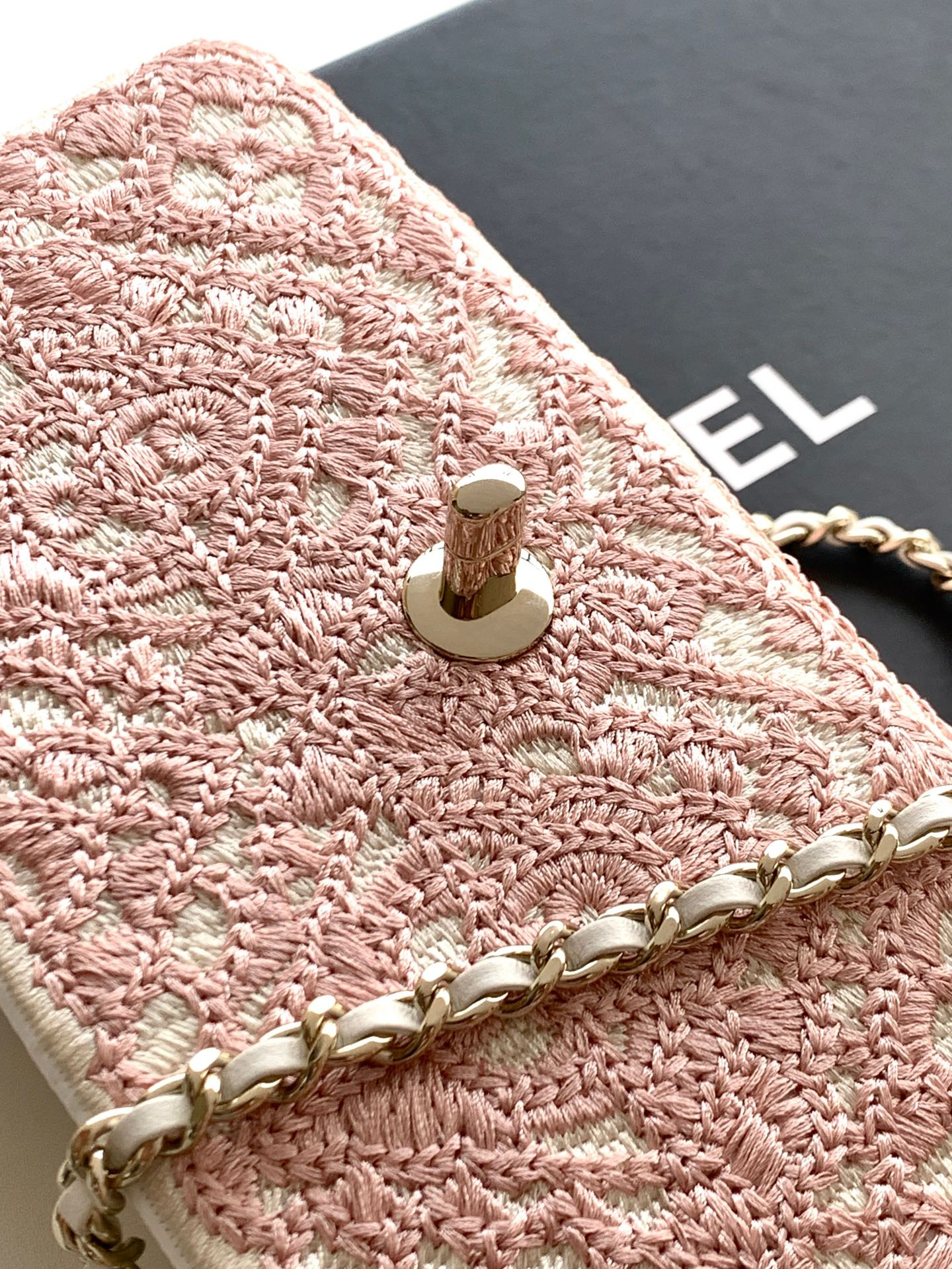 Ch**el flap bag as4561 14x21x8cm