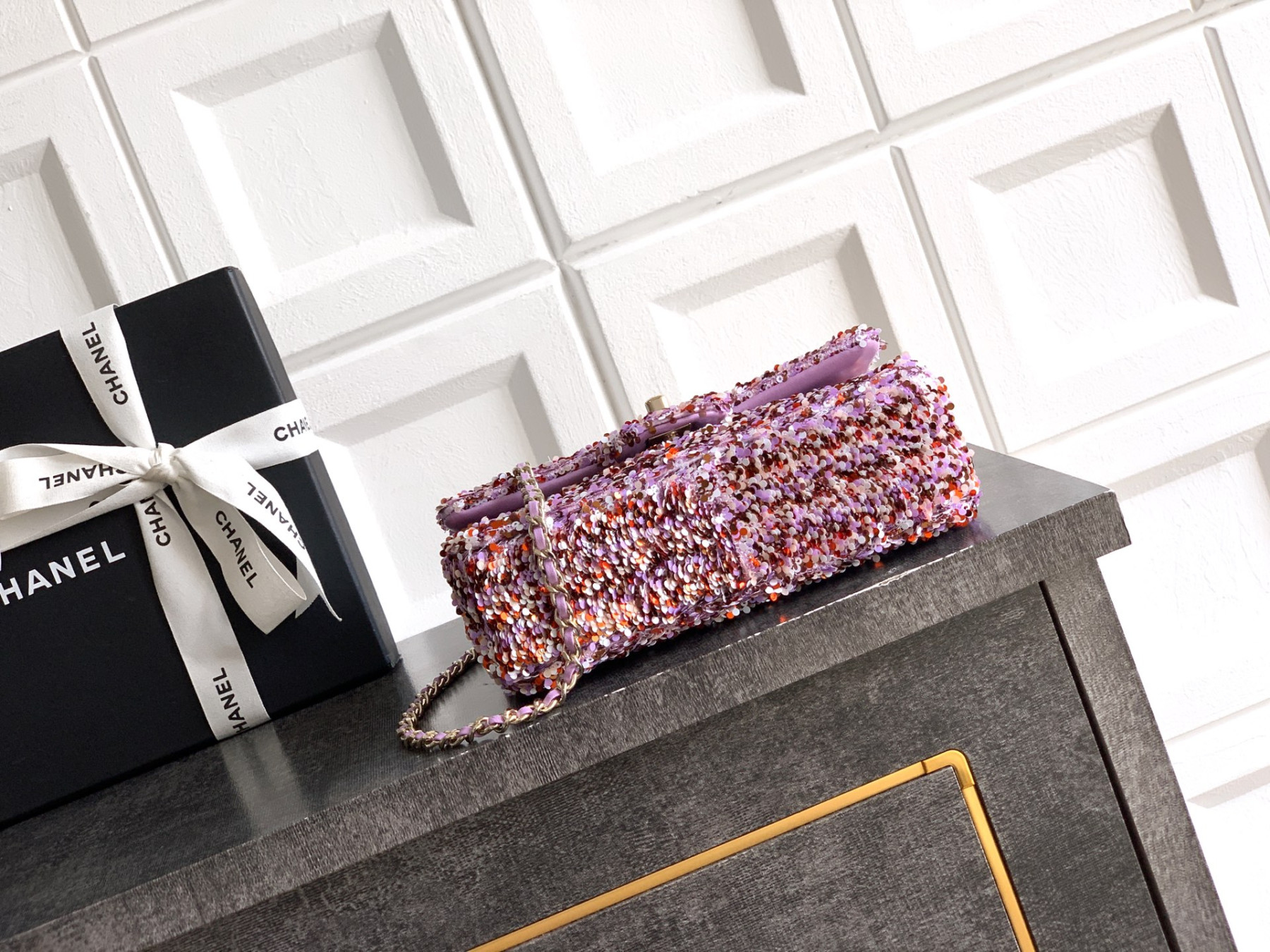 Ch**el flap bag 20x12x6cm