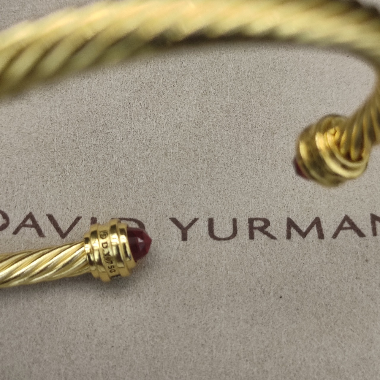 dau1d Yvrm*n 5mm wrap bracelet(wrist circumference 15-20cm)