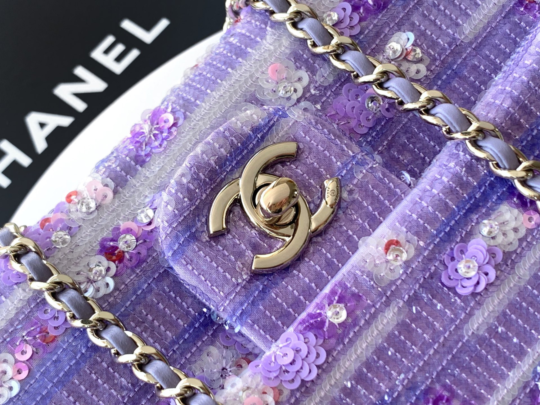 Ch**el mini flap handbag cf 20x12x6cm