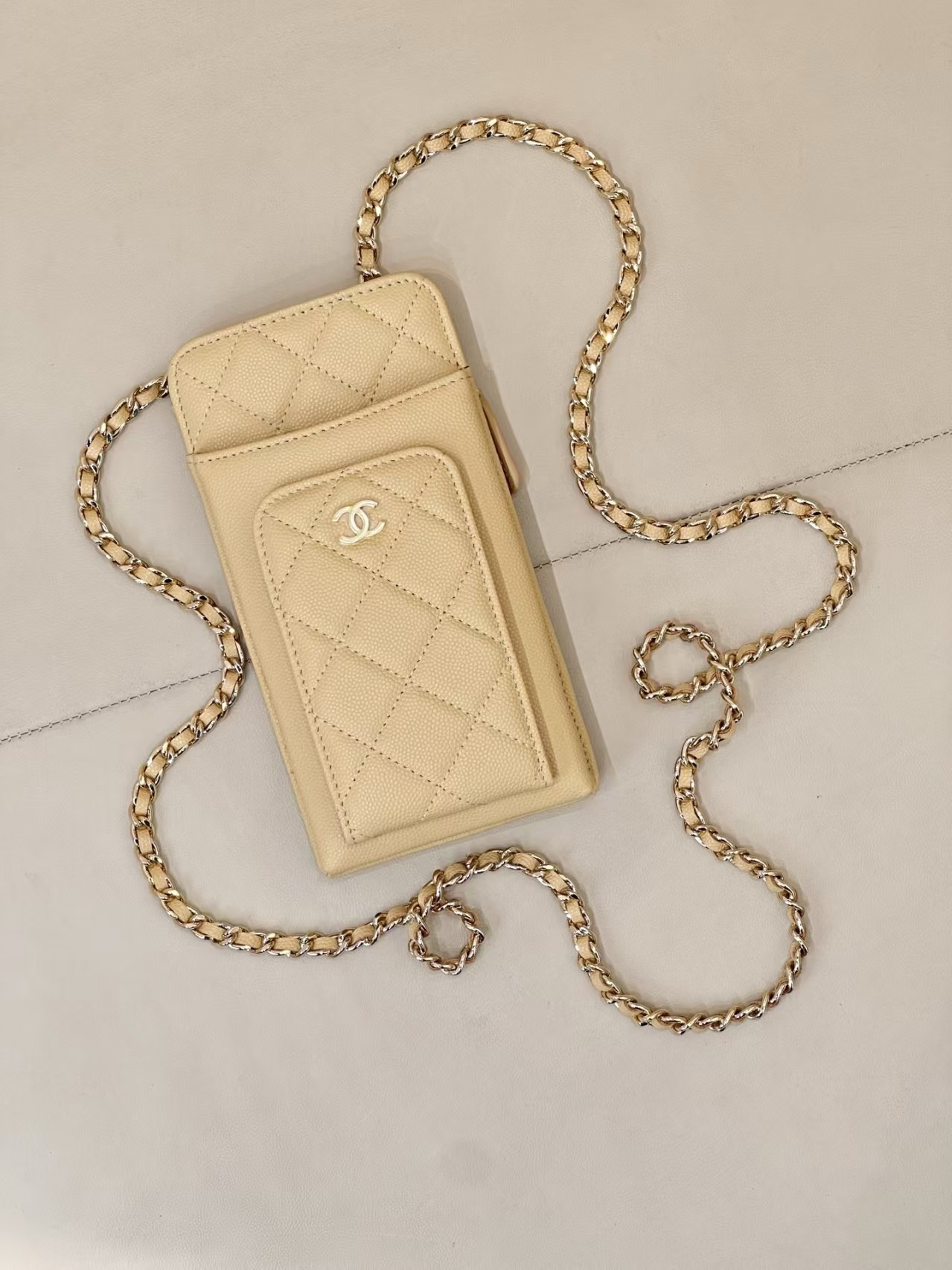 Ch**el Phone Bag 18x9x3cm