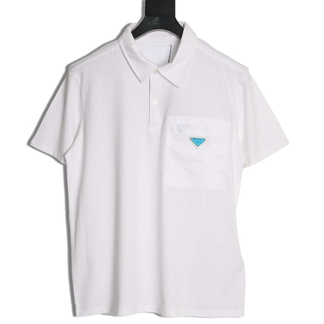 Pra*a short-sleeved polo shirt