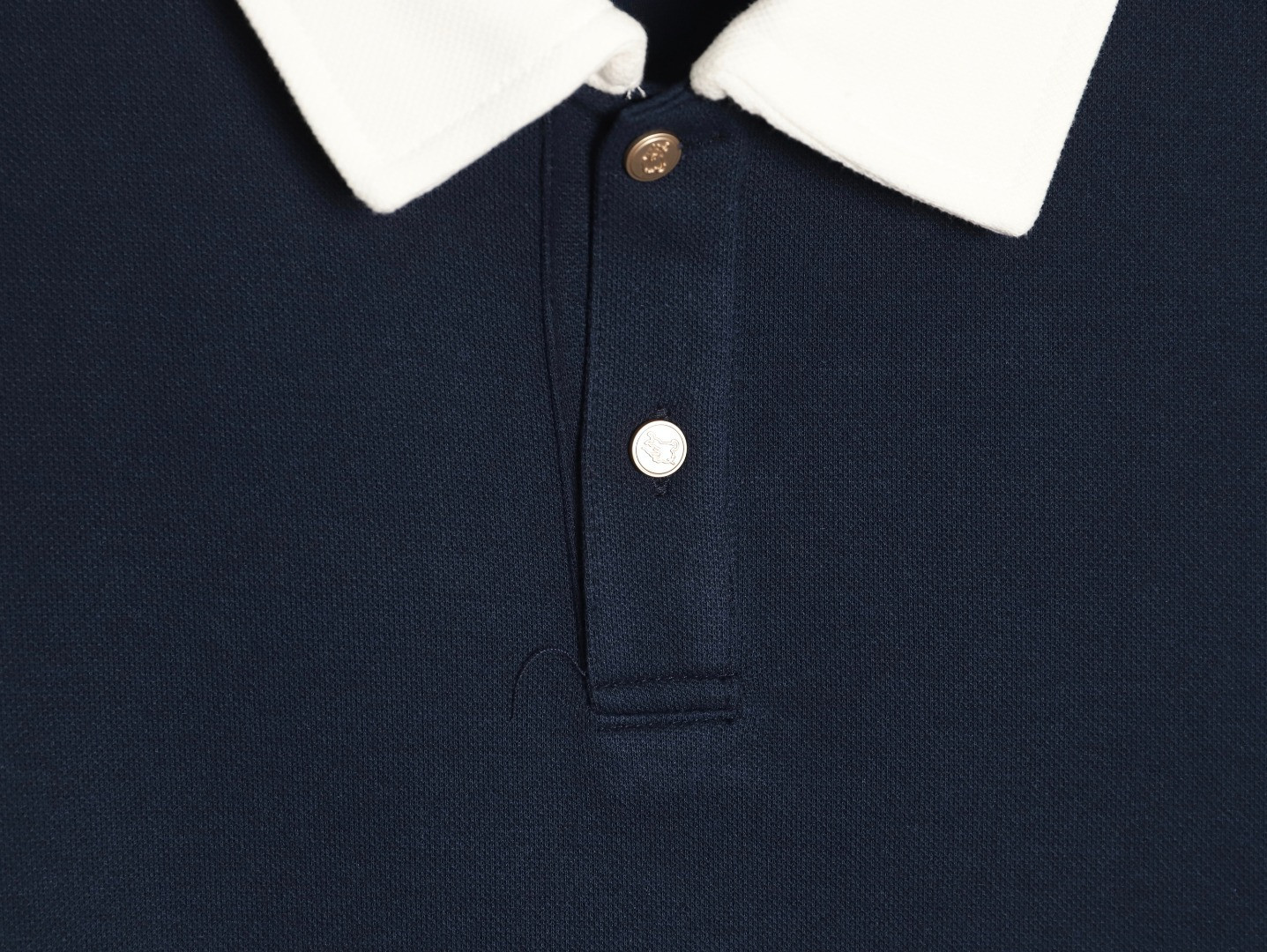 Bv*b*rry Long-sleeved Polo Shirt