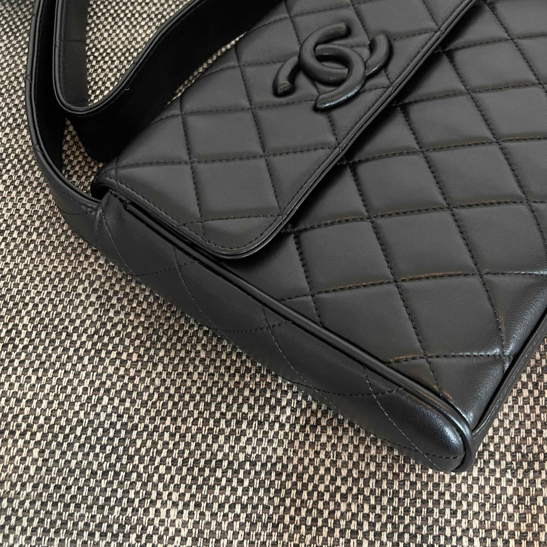 Ch**el coco mark bag 23x18x6cm