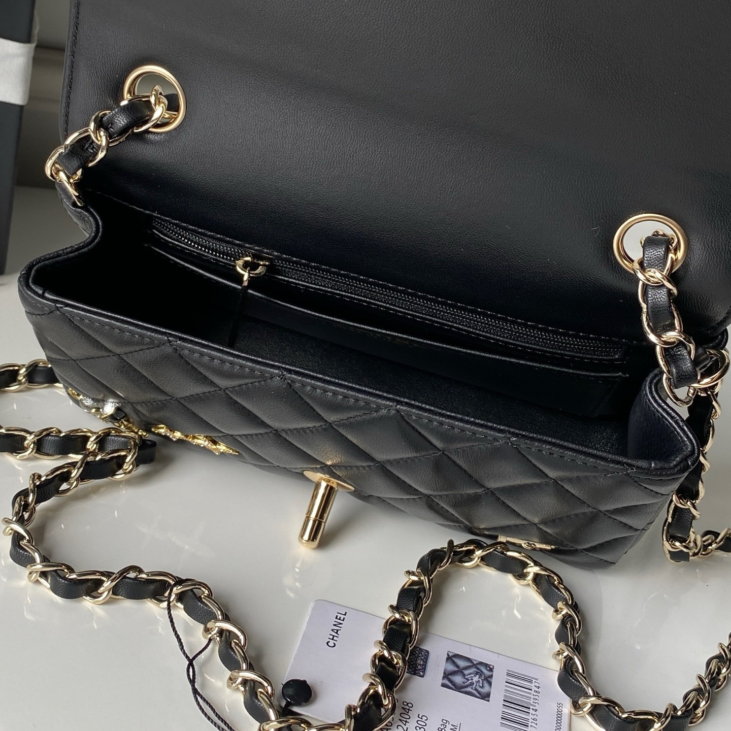 Ch**el mini flap bag a01116 20x12x6cm