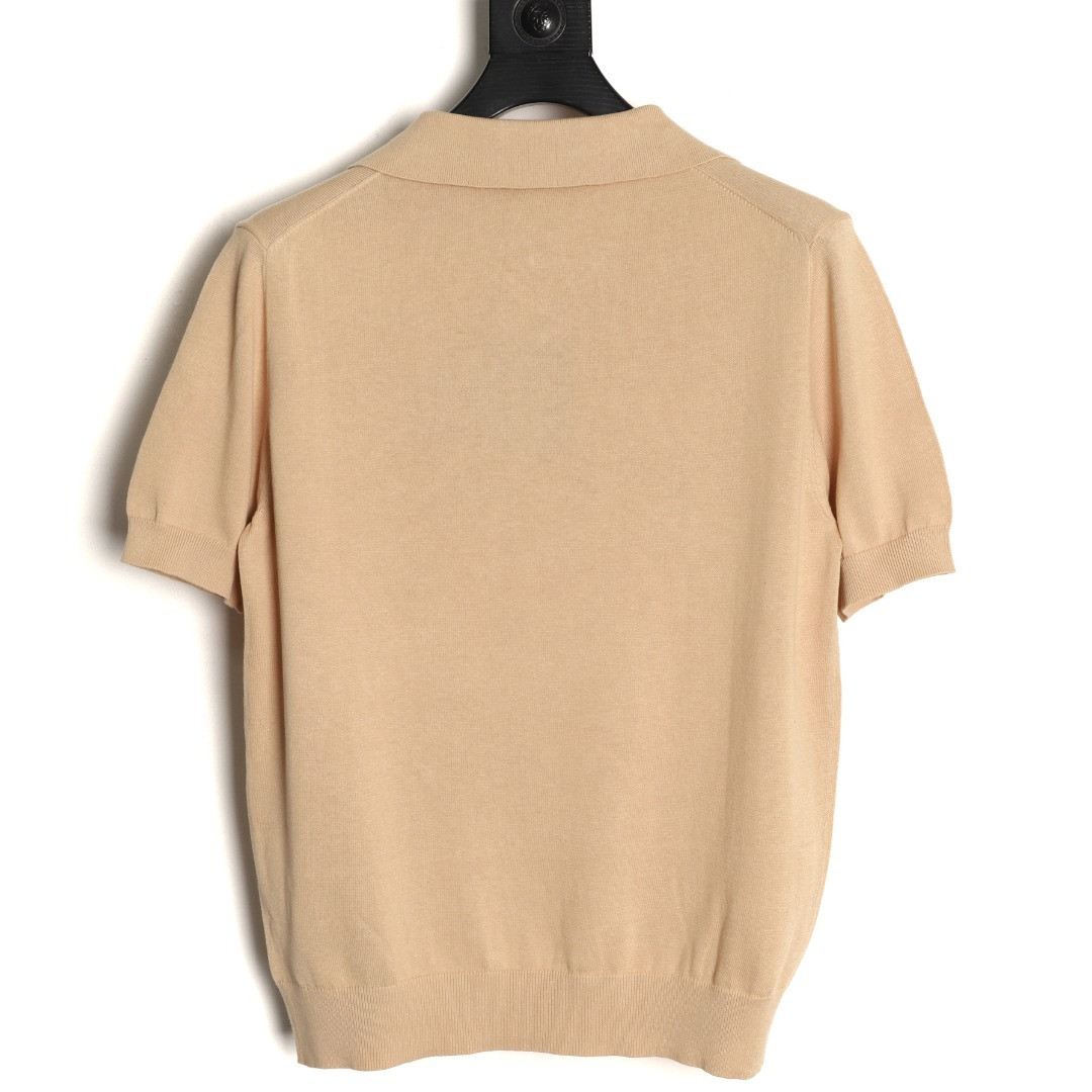 Pra*a short-sleeved polo shirt