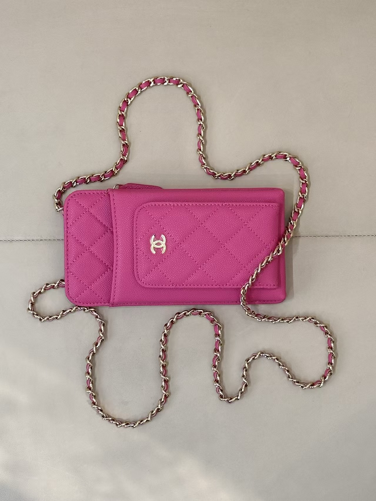 Ch**el Phone Bag 18x9x3cm