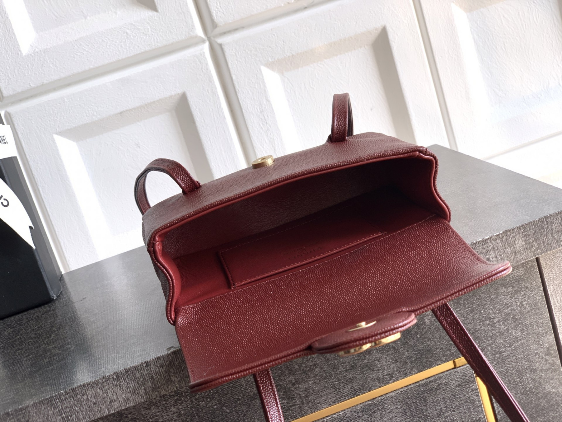 Ch**el flap bag 11.5x17x5cm