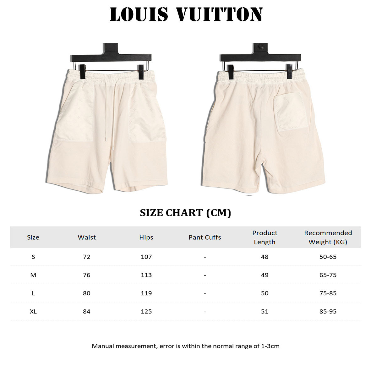 l0vis Vvtt0n lv knitting shorts suit