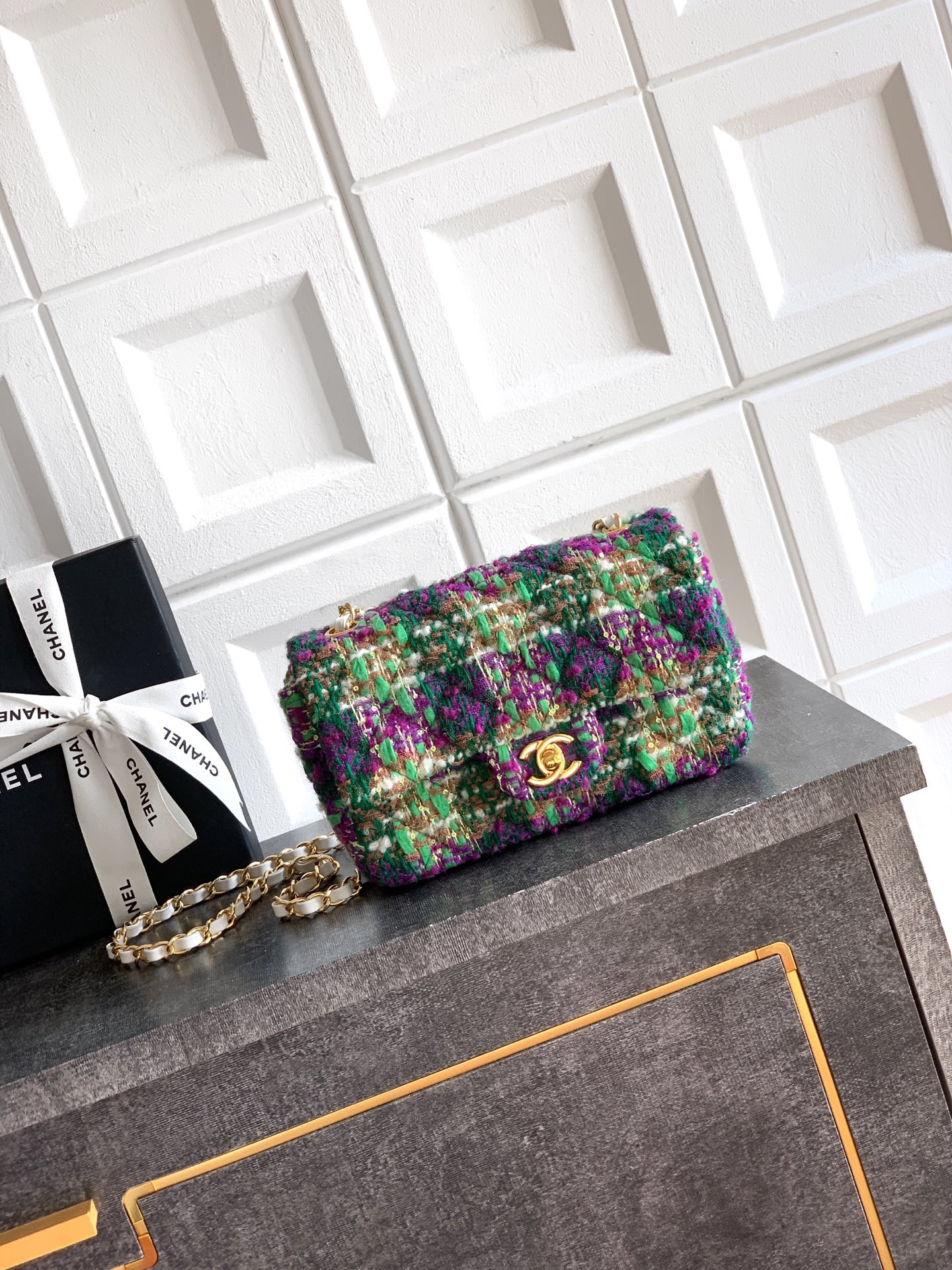 Ch**el mini flap bag 20x12x6cm