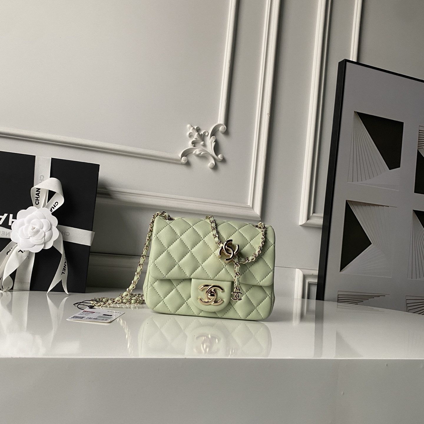 Ch**el classic flap handbag cf as5758 18x13x7cm
