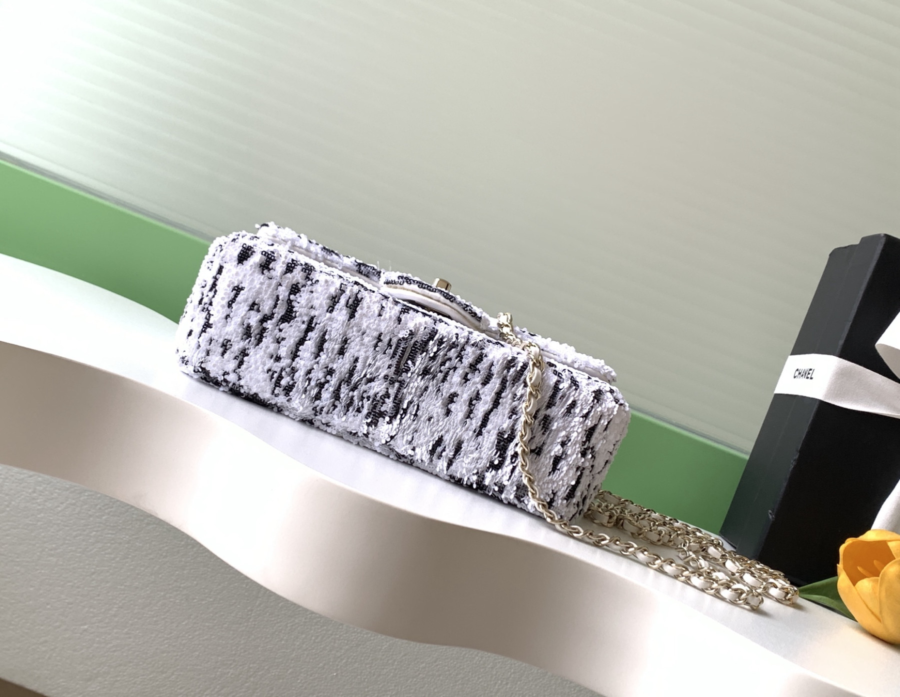 Ch**el flap bag as4418 14x21x8cm